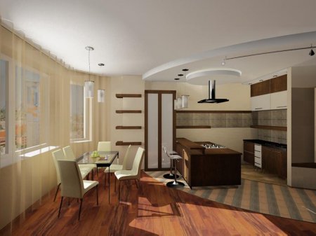 Идеальный компромисс дизайна интерьера – кухня-столовая