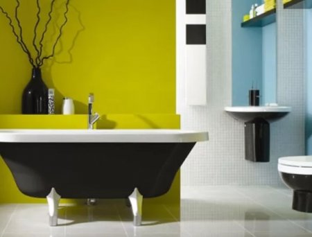 Выбираем нестандартные цвета для ванной комнаты